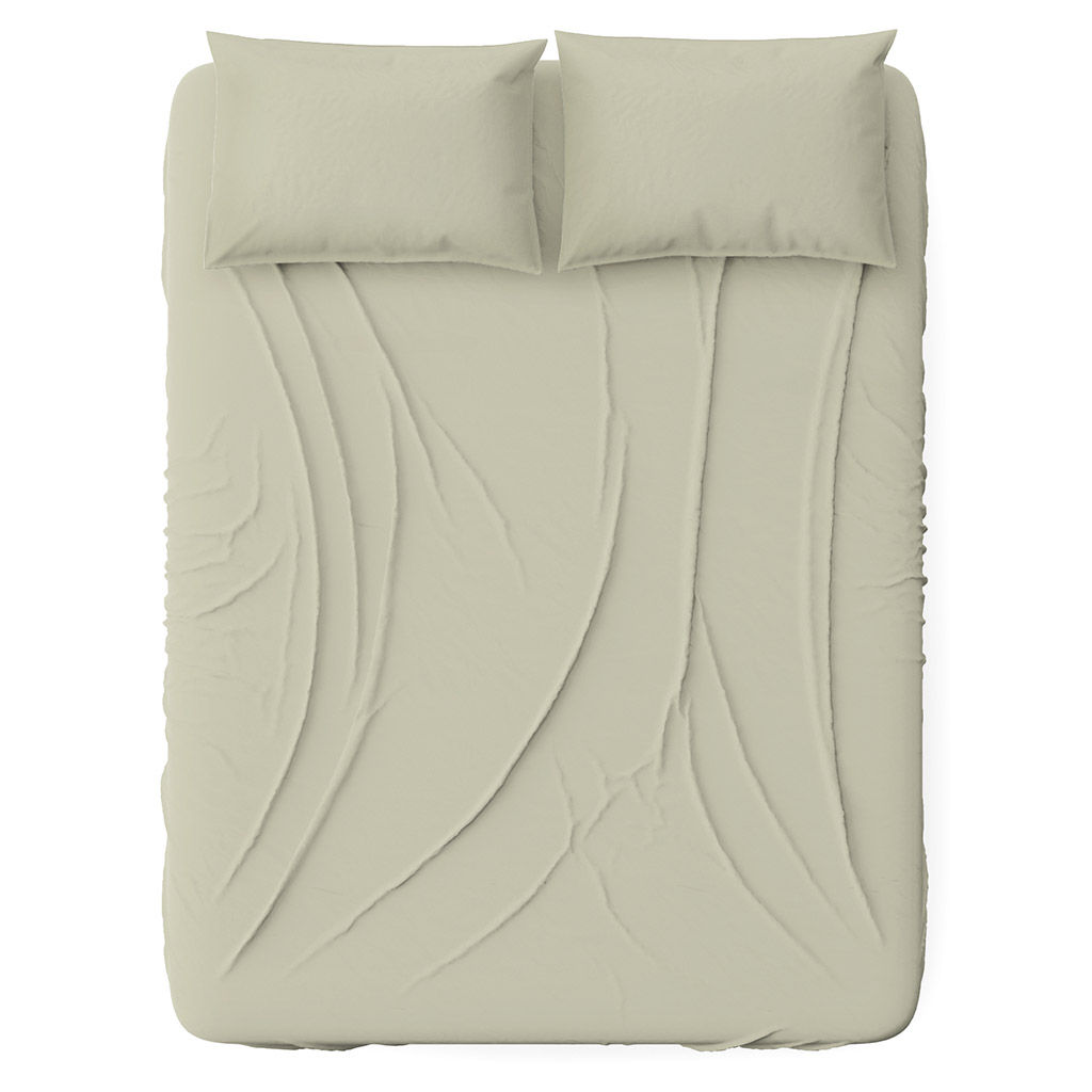 Простыня на резинке Евро Макси "Фландрия" Б 180х200см, свесы 27см, перкаль 115г/м2, хлопок 100%, упаковка "классическая" ПВХ 28х41см, "Домашняя мода" (Россия)