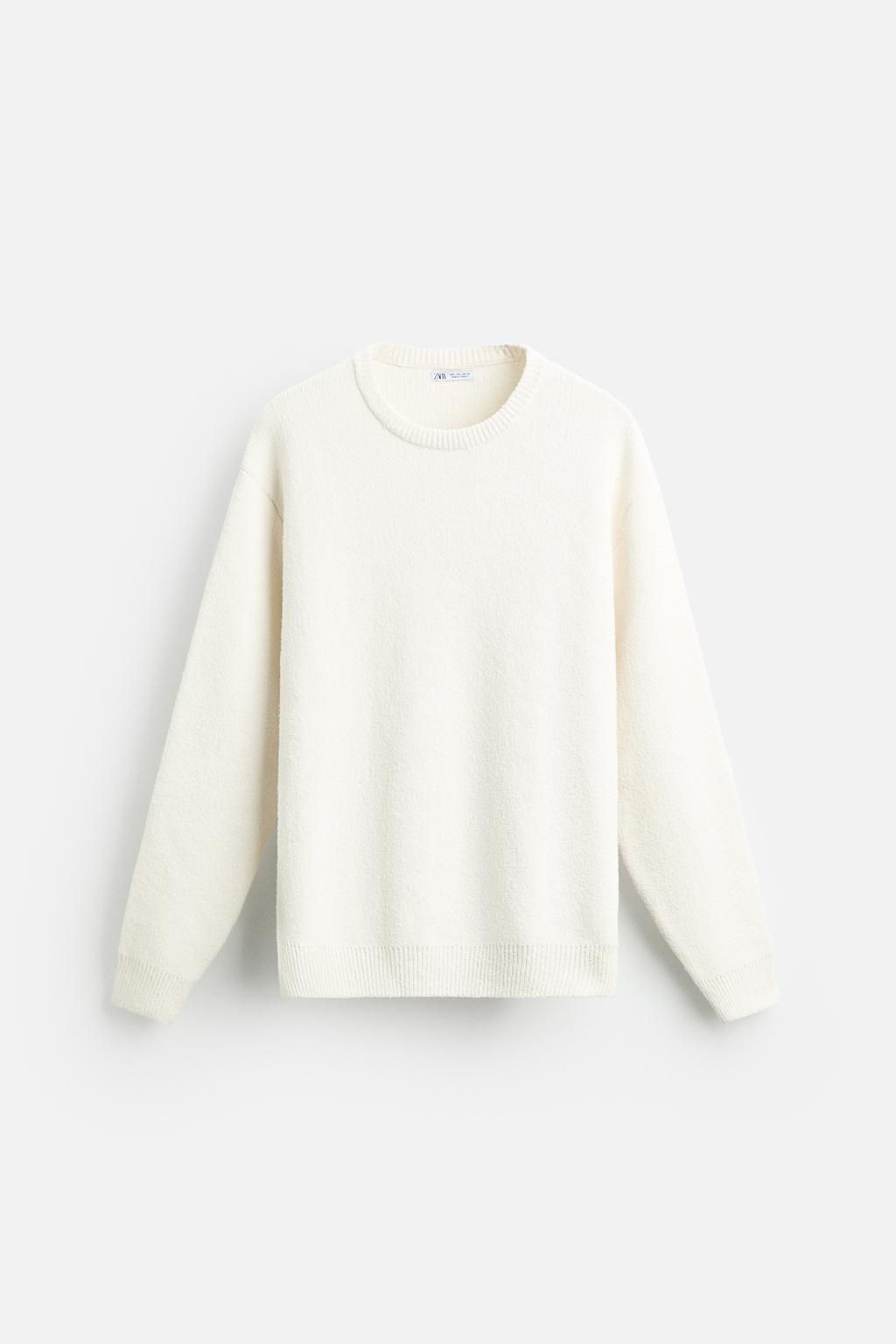 BOUCLE TEXTURED SWEATER - Zara фото 6
