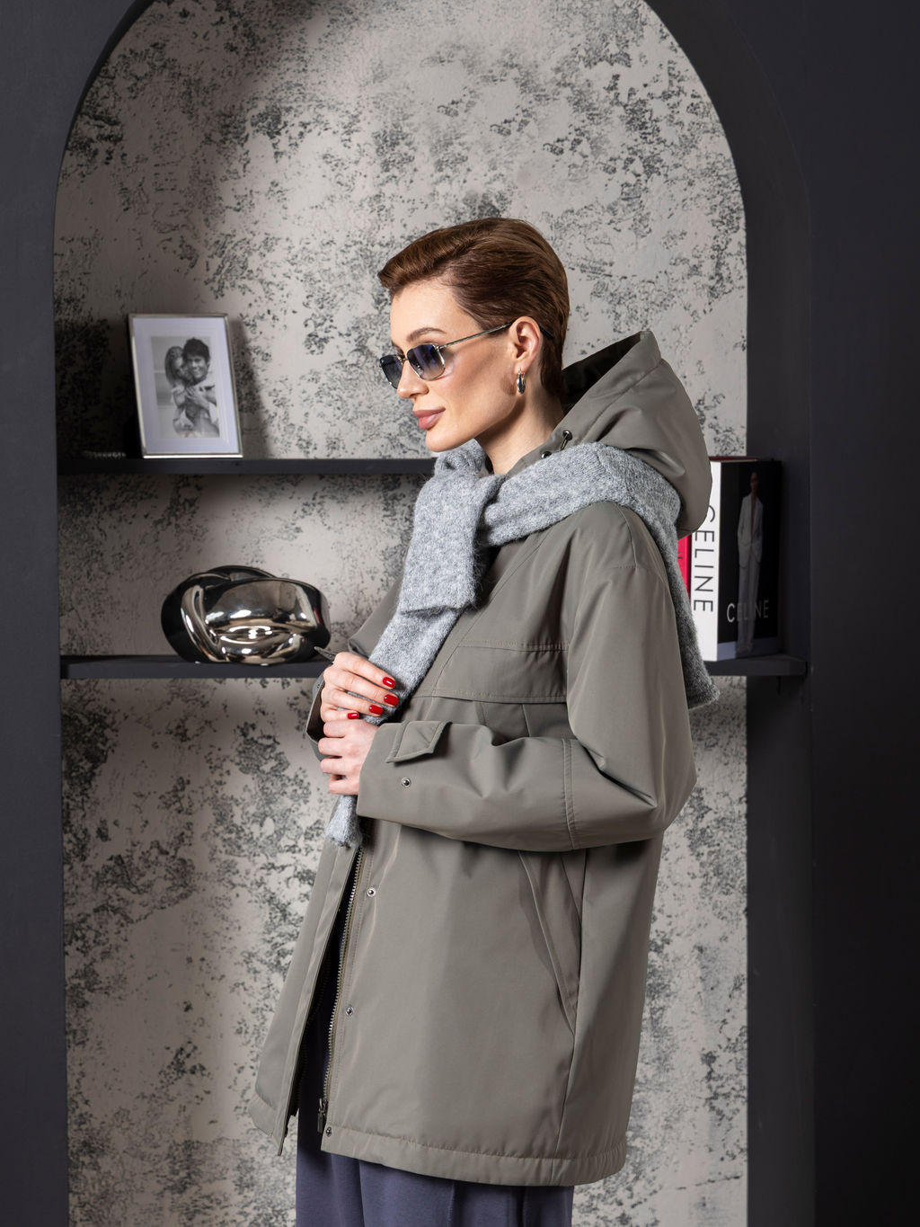 Плащ женский утепленный HOOPS, арт. 33127