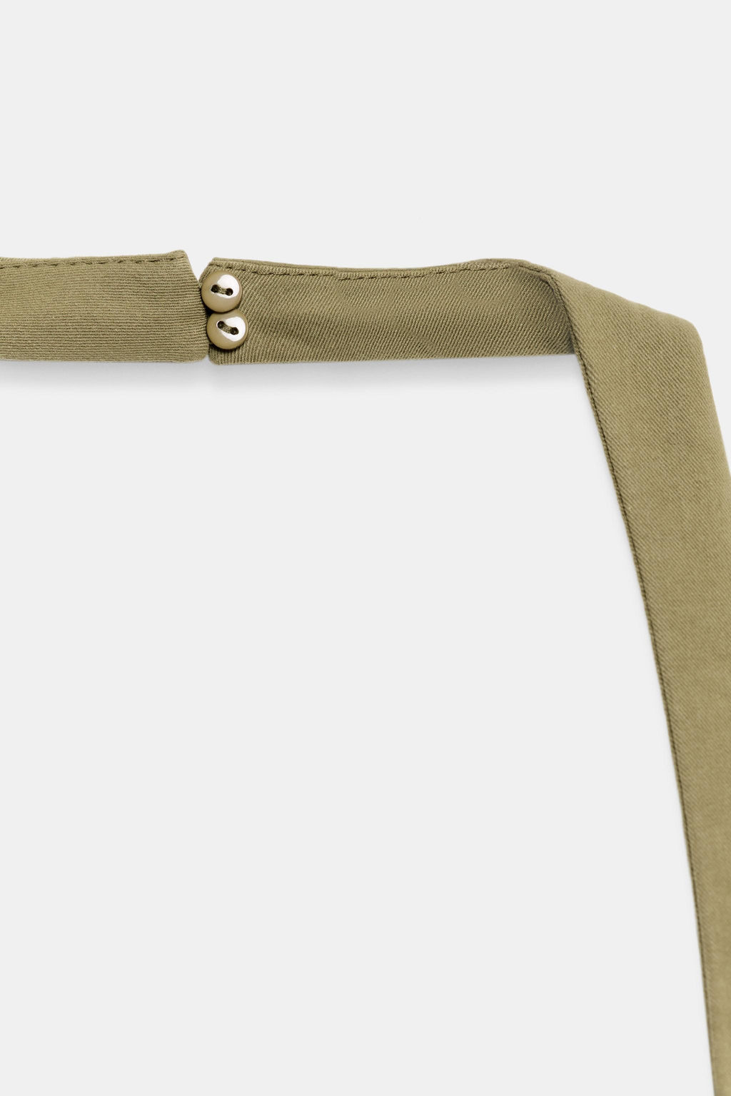 VESTIDO CORTO HALTER / Khaki claro - Zara фото 6