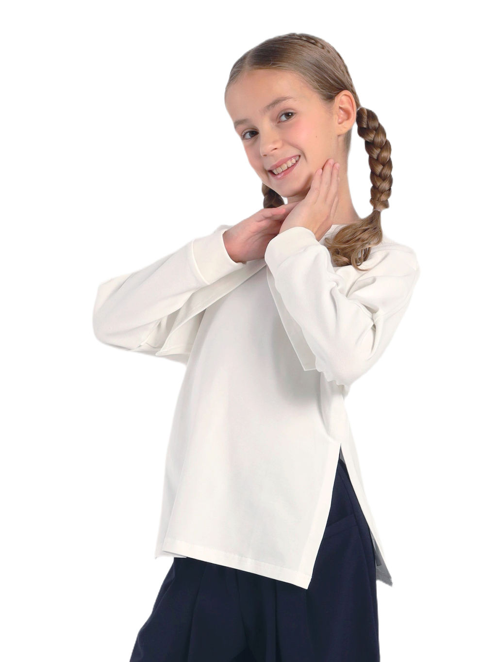 Школьный джемпер для девочки О77001 - Карамелли фото 8