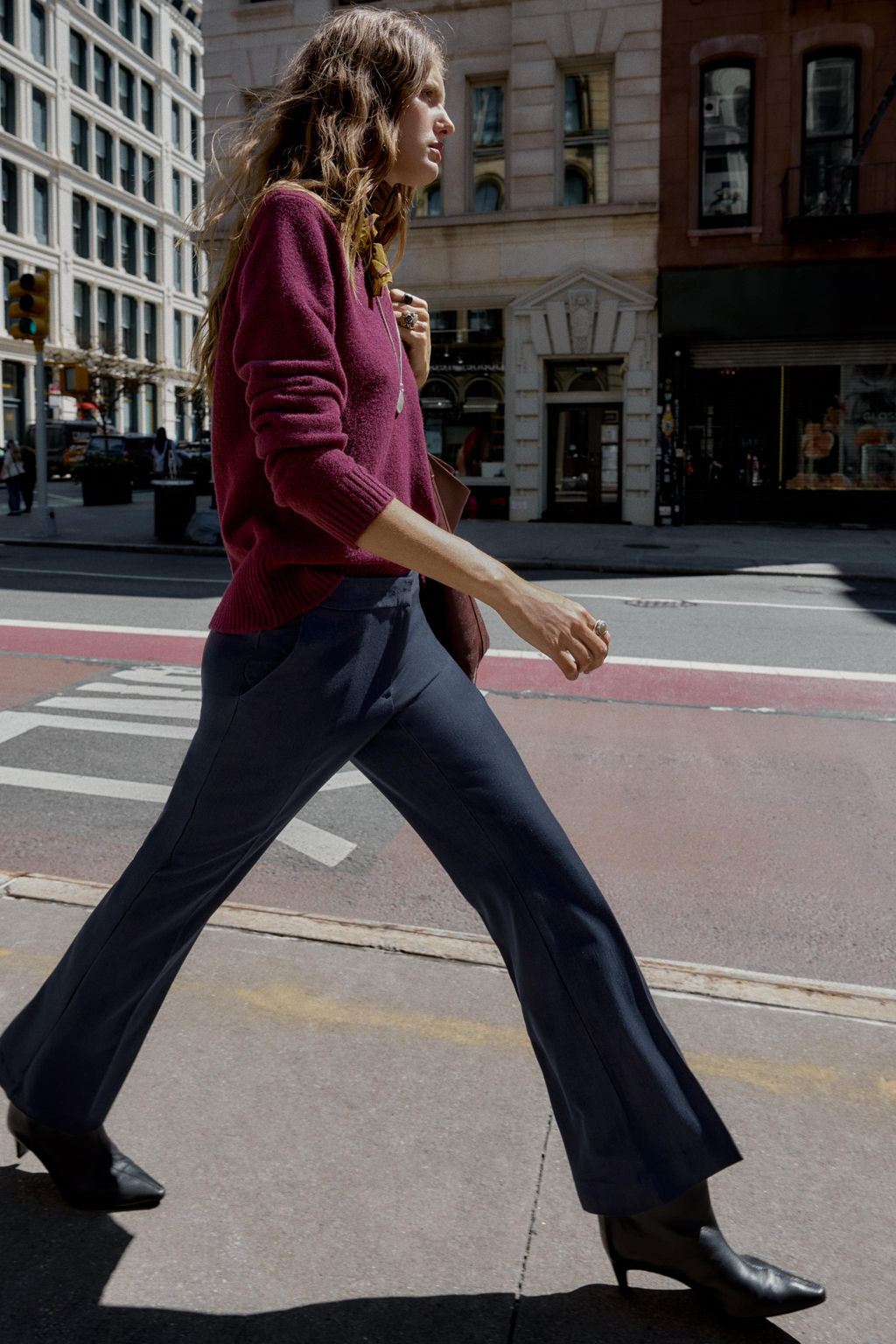 STRAIGHT-LEG TROUSERS - Zara фото 3