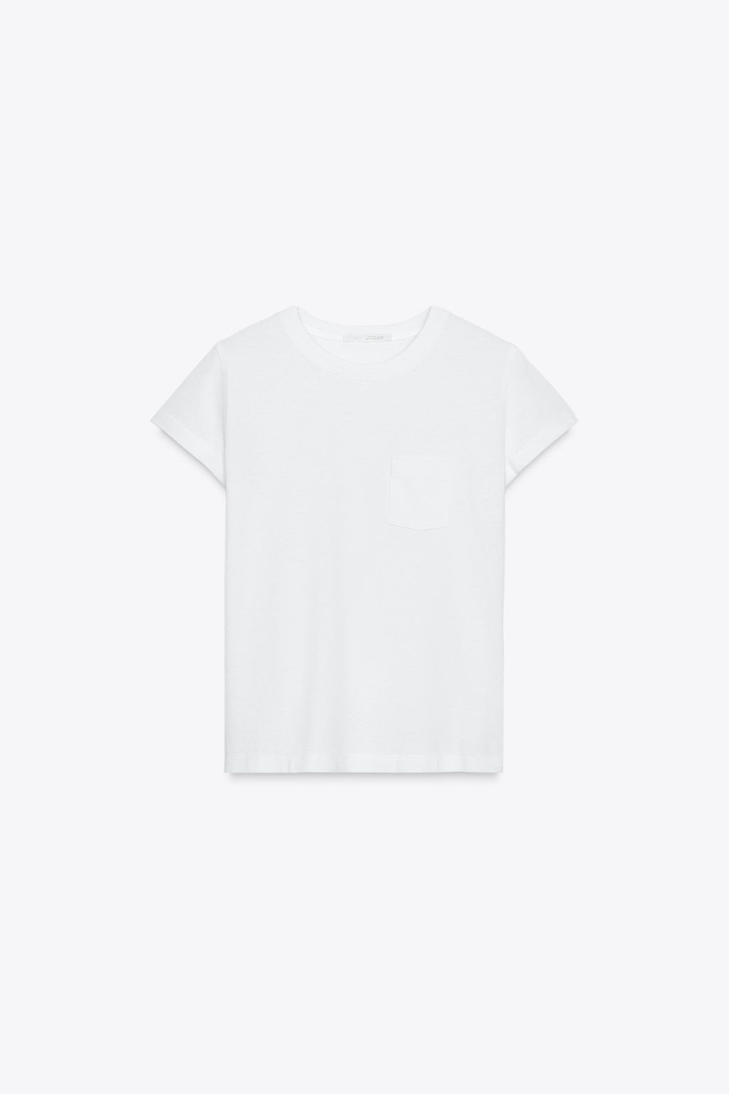 WASHED T-SHIRT WITH POCKET - Zara фото 32