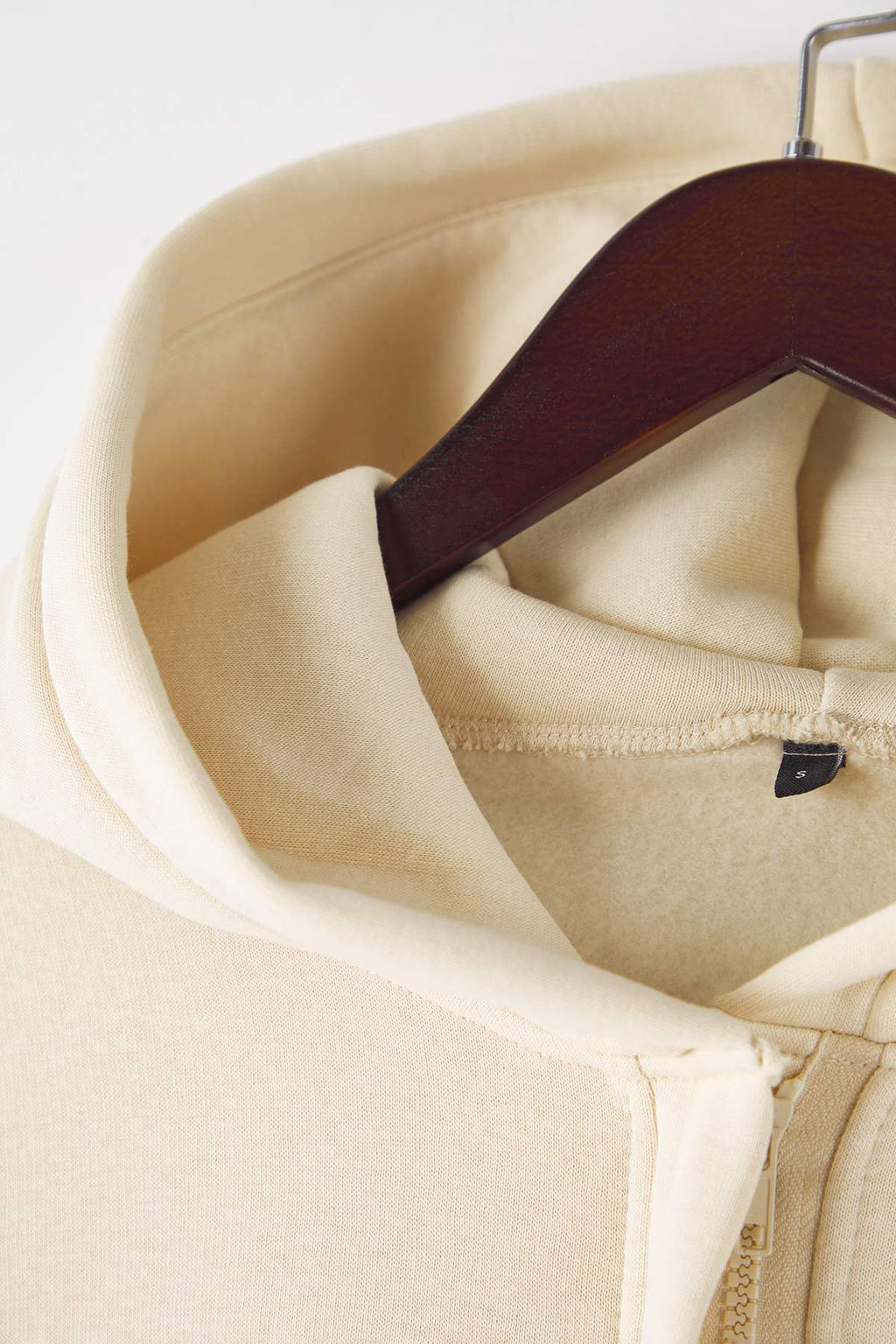 Siyah Kal?n Ici Polarl? Yar?m Pat Fermuarl? Oversize Kapusonlu Orme Sweatshirt TWOAW26SW00092 - Trendyolmilla фото 14