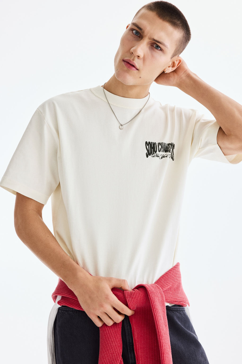 Camiseta con motivo estampado Loose Fit - H&m фото 10