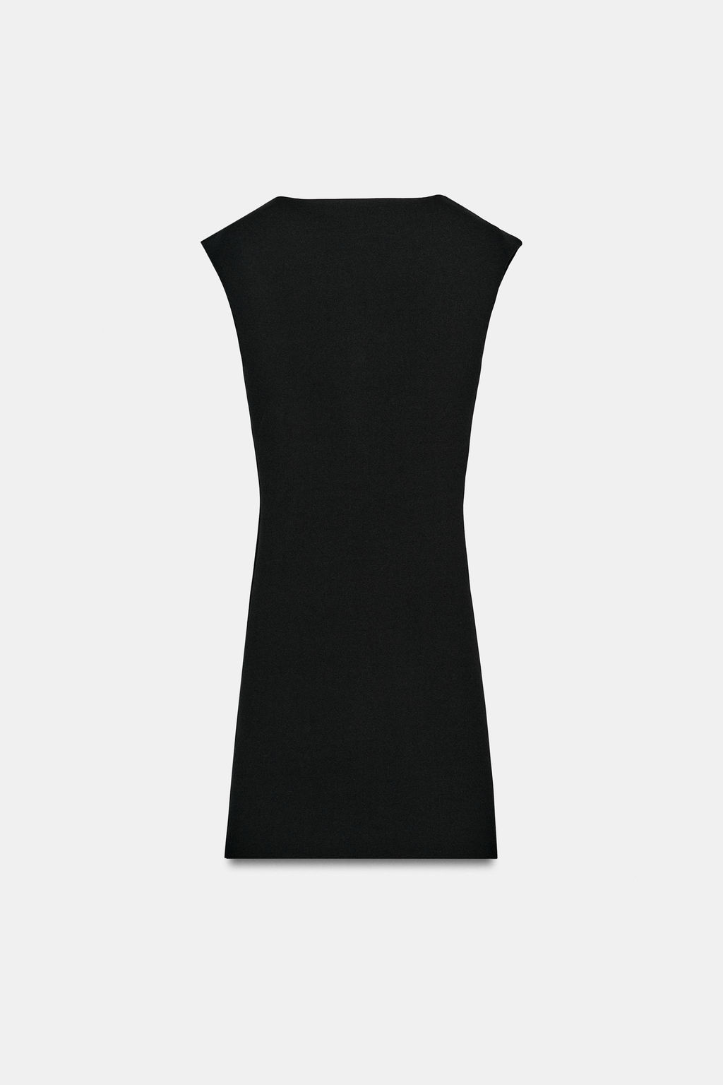 VESTIDO CUT OUT PUNTO STRETCH / Negro - Zara фото 6