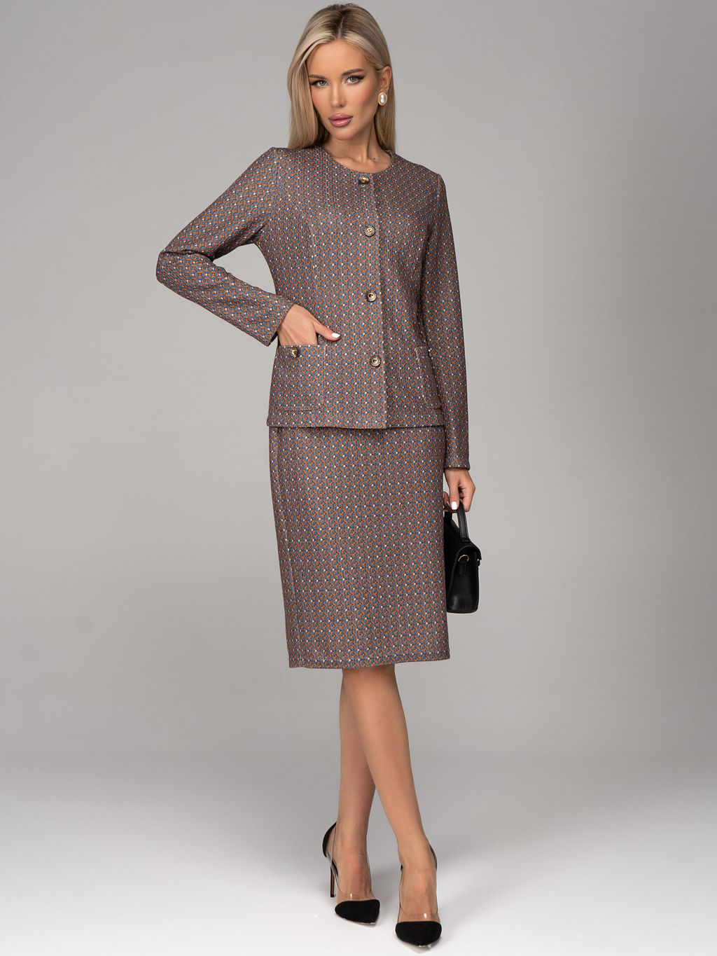 Костюм Шанель (рыжий) - Эльза фото 3