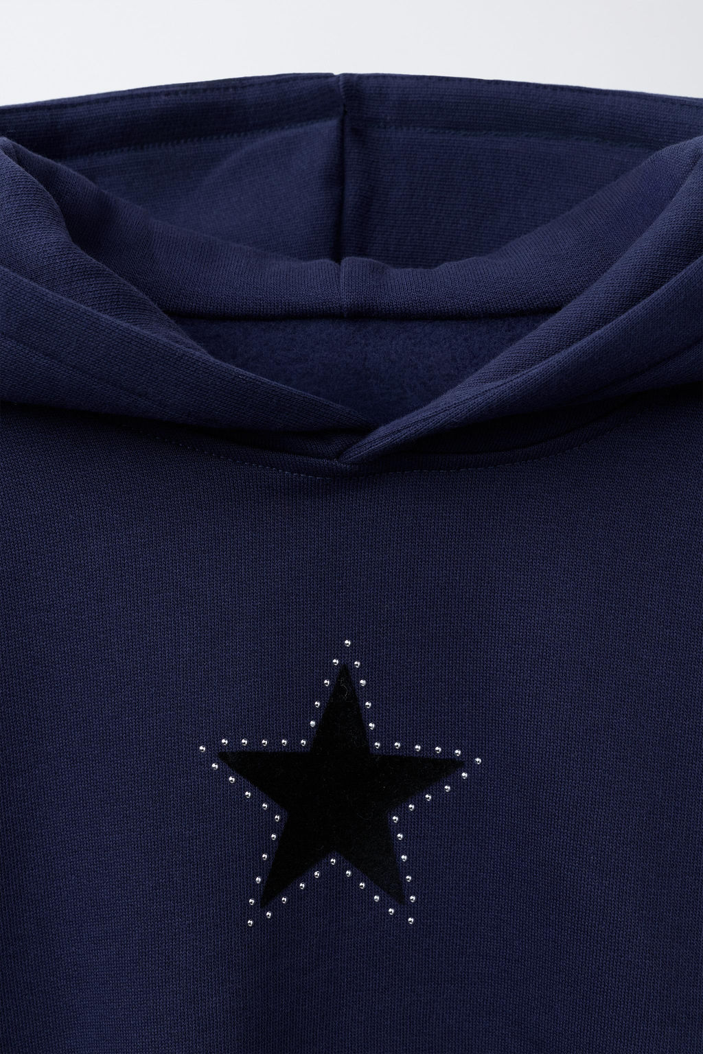 STAR STUDDED HOODIE - Zara фото 3