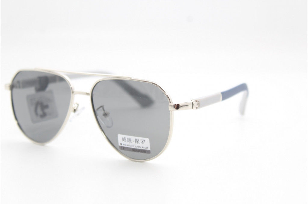 Солнцезащитные очки WILIBOLO (Polarized) 8017 57-15-140 С5 Серебро