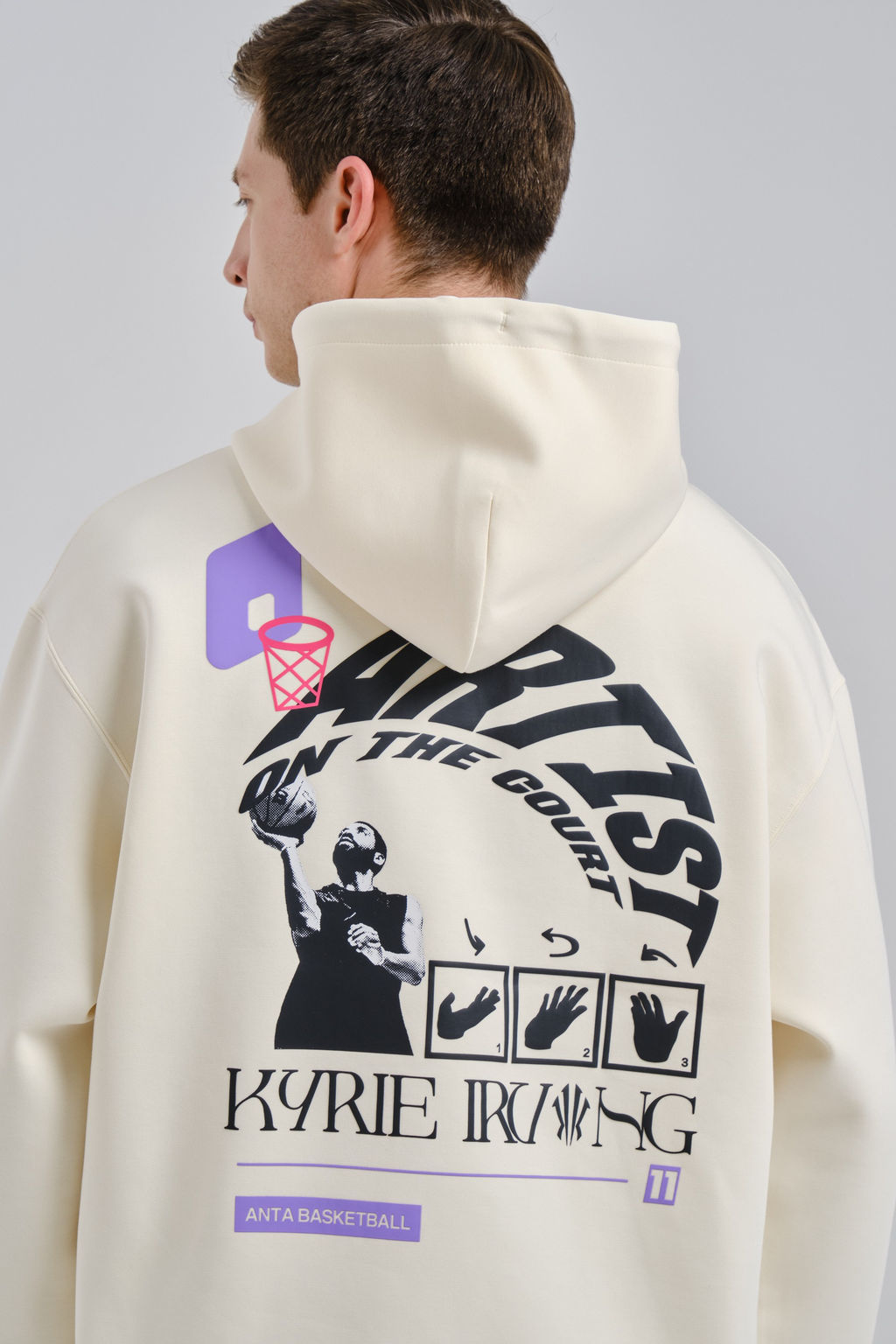 Худи Бежевый KAI Sweat Hoodie