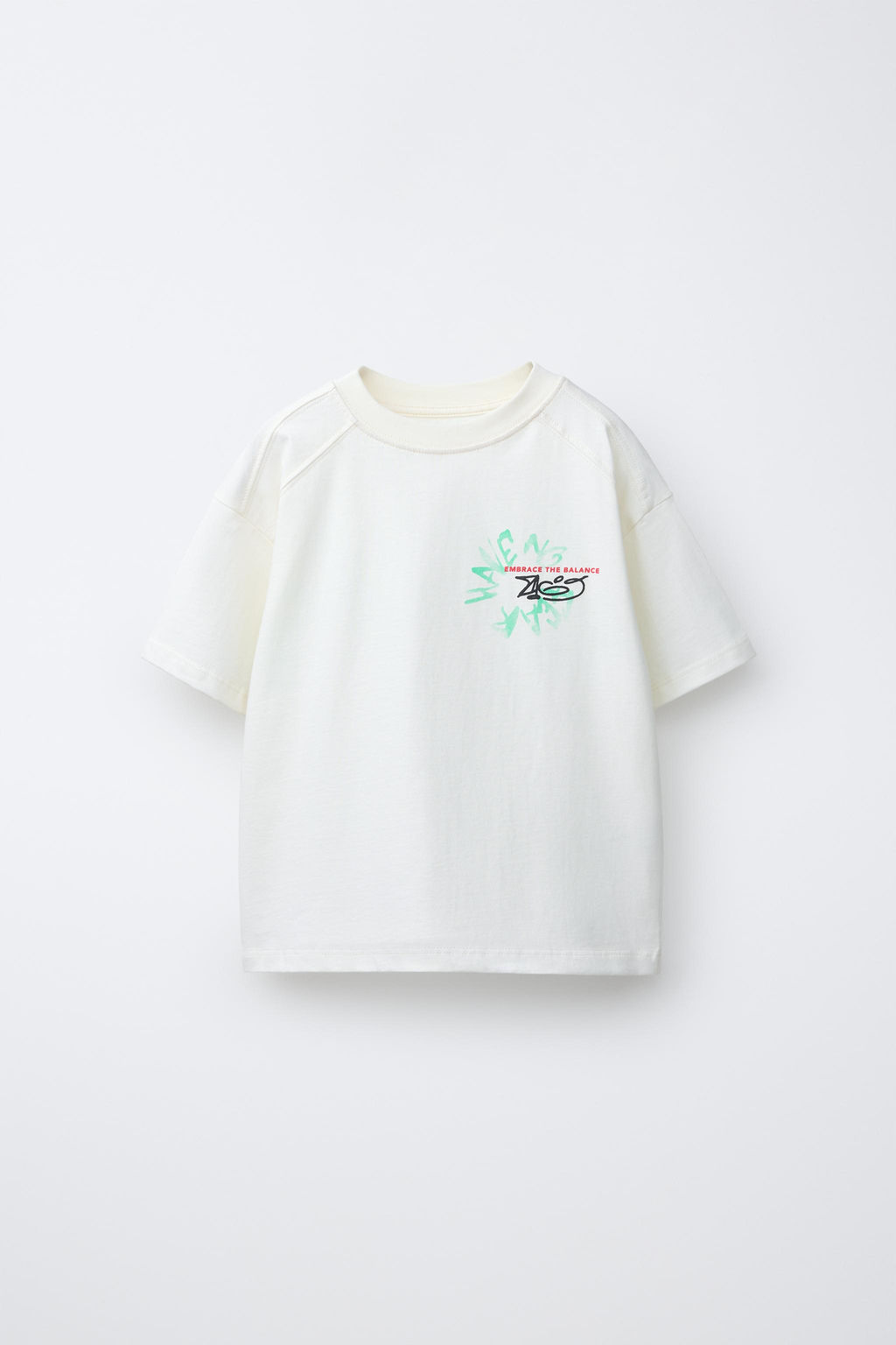 CAMISETA ESTAMPADA / Blanco