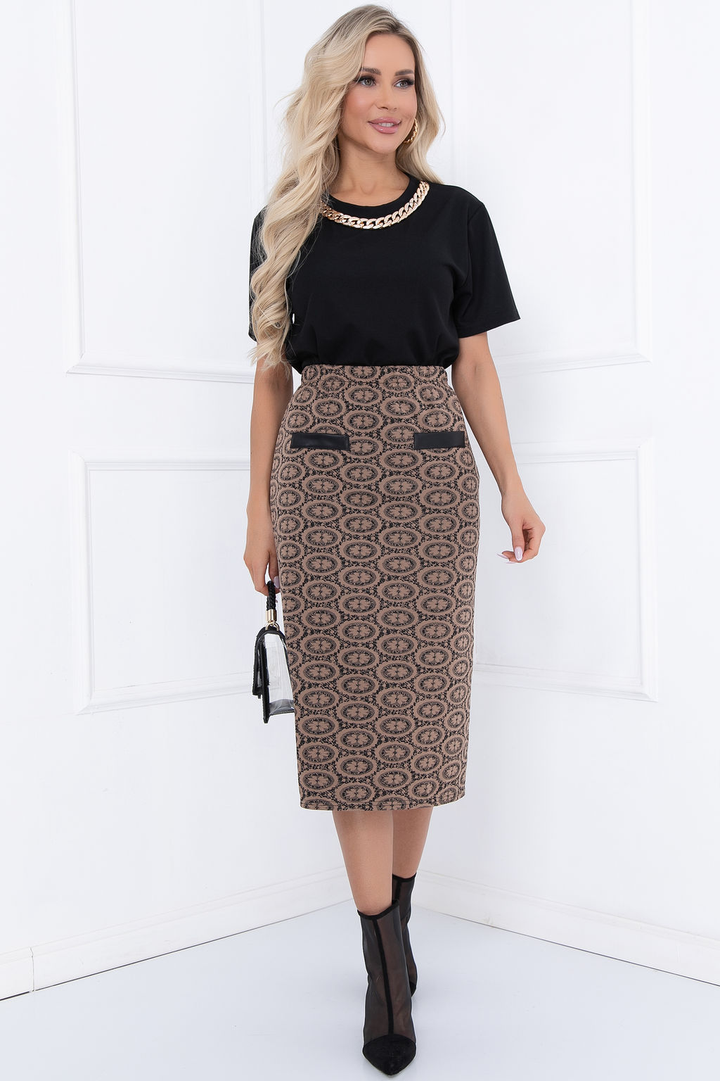 Юбка Bellovera 73Ю6041 черный