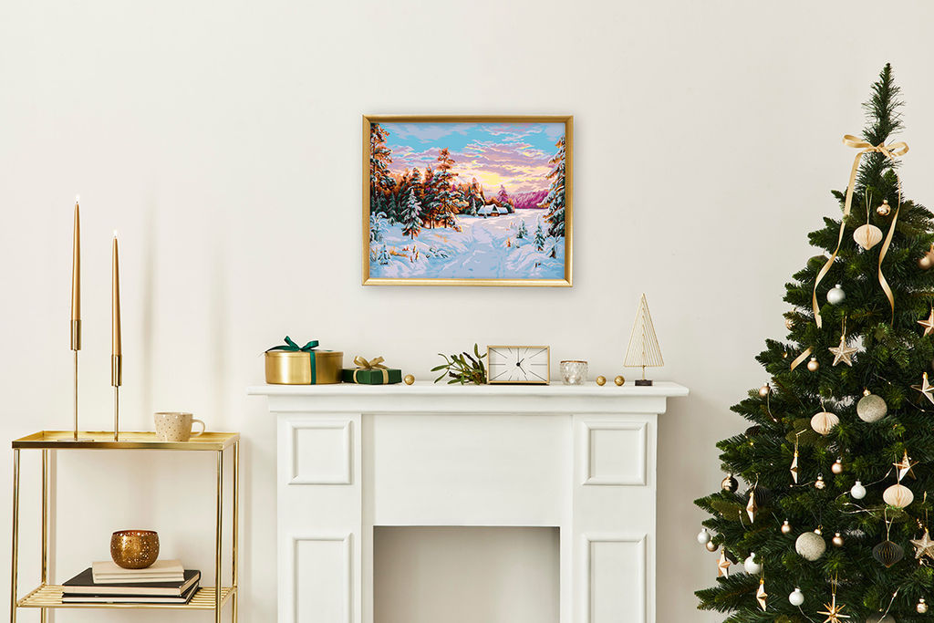 ФРЕЯ PNB/R1 №147 Набор для раскрашивания по номерам 50 х 40 см Дорога к дому  фото 4