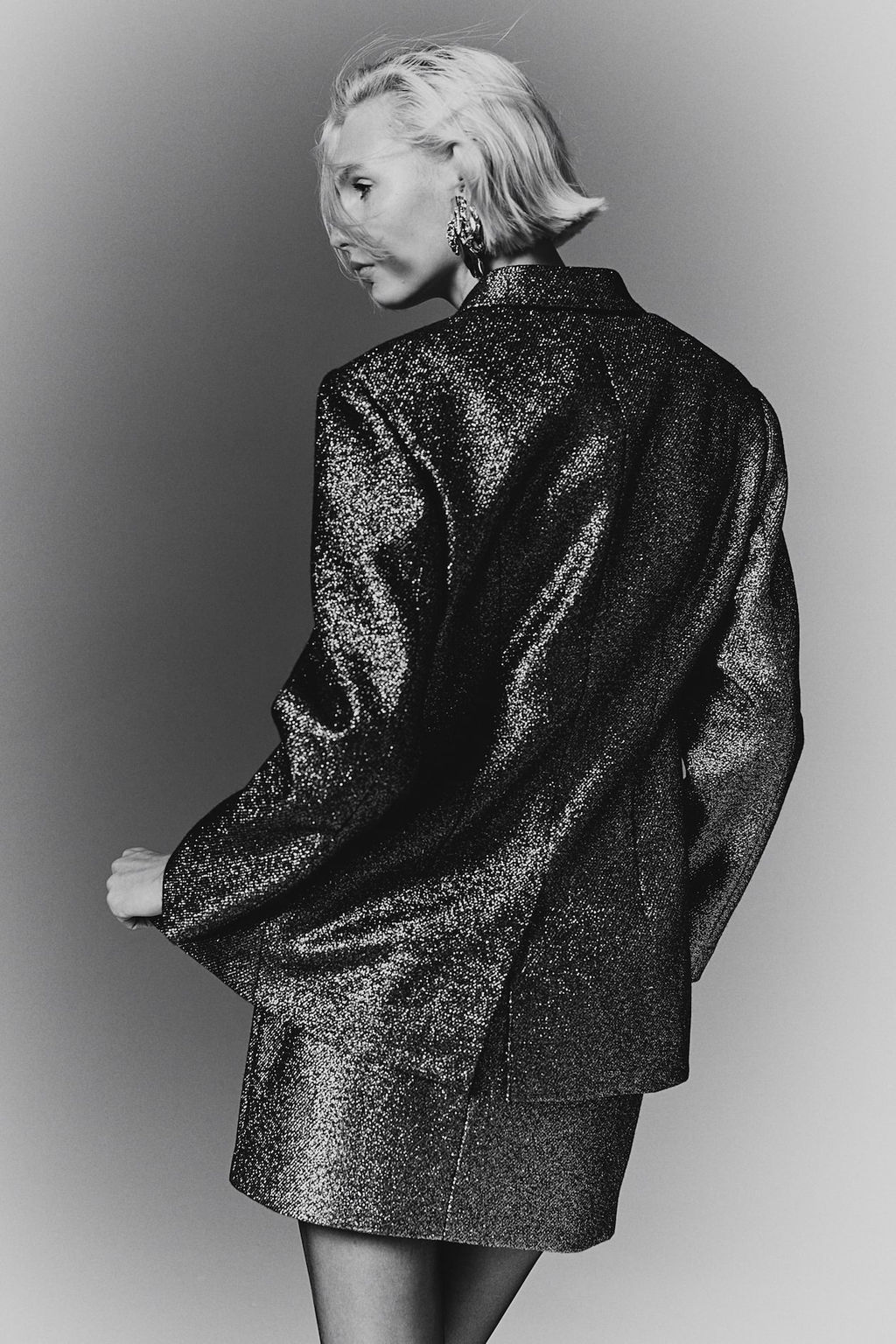 Minifalda en mezcla de lana - H&m фото 4