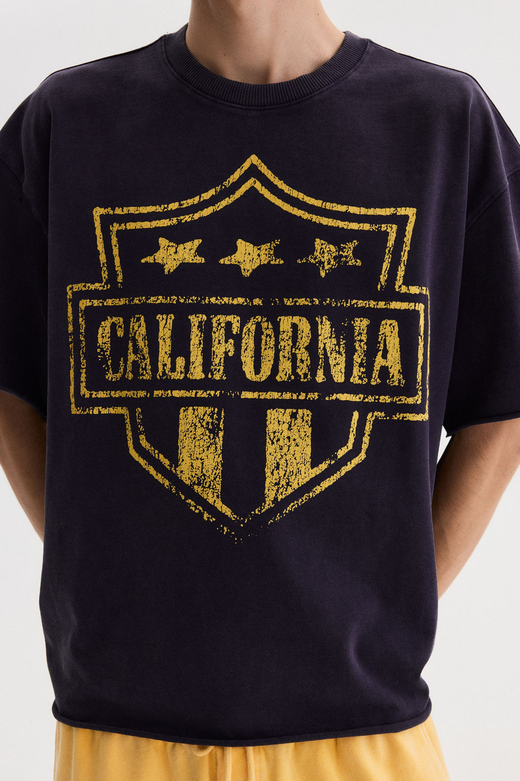 Camiseta boxy Oversized Fit - H&m фото 12
