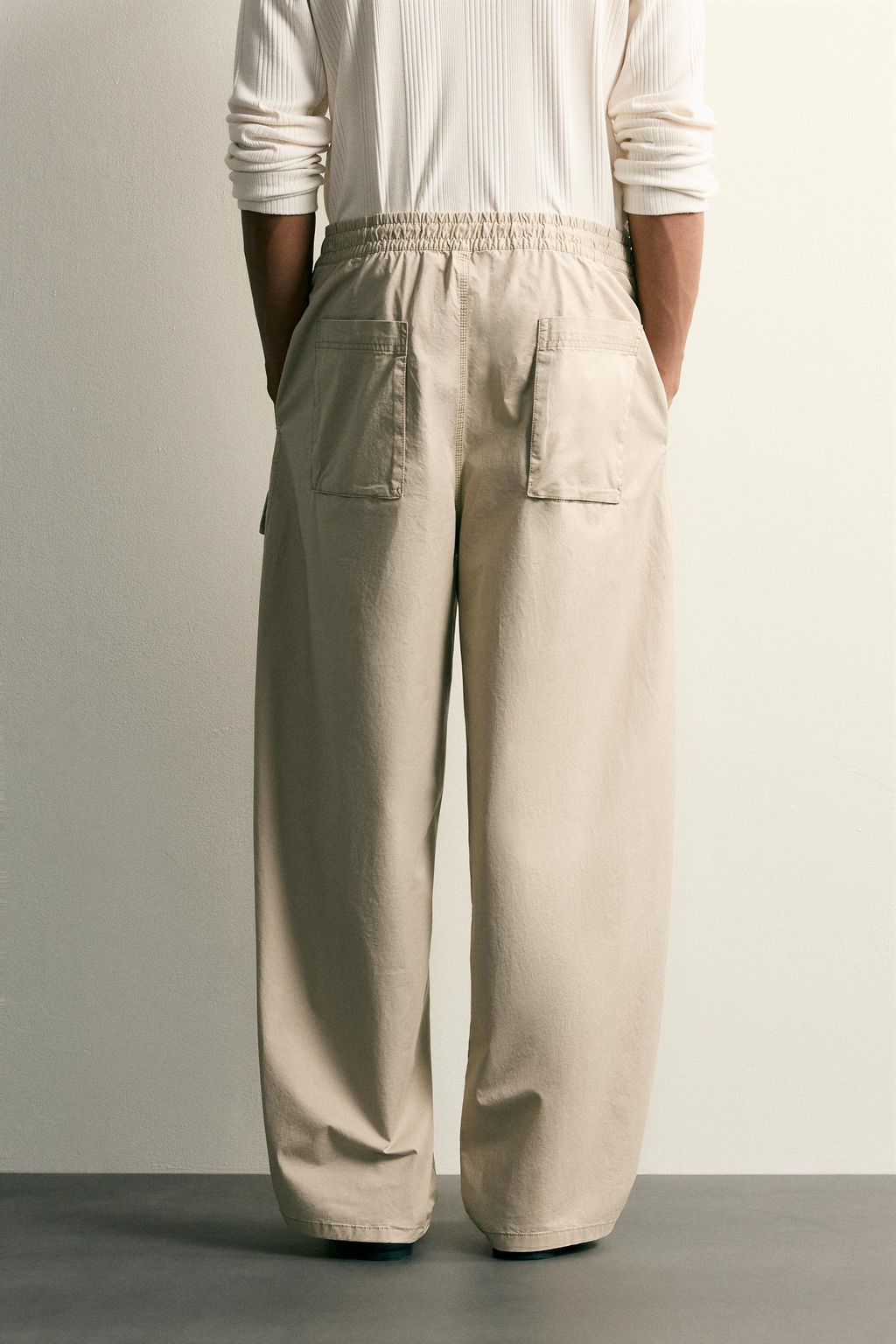 PANTAL?N CARGO RELAXED FIT / Beige - Zara фото 3