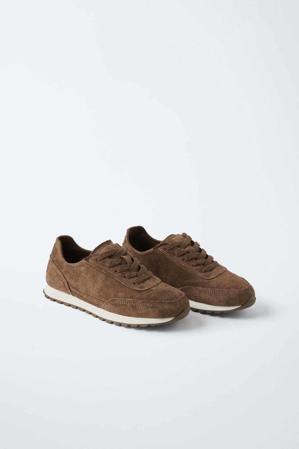 LEATHER SNEAKERS - Zara фото 3