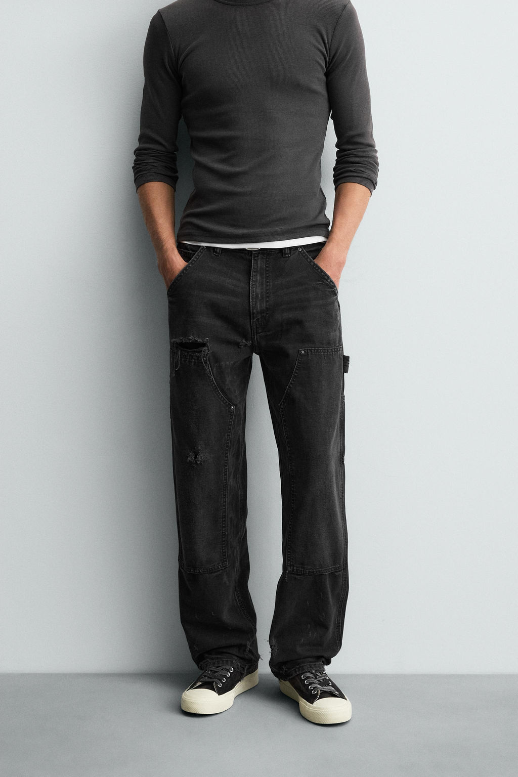 FADED CARPENTER JEANS - Zara фото 2