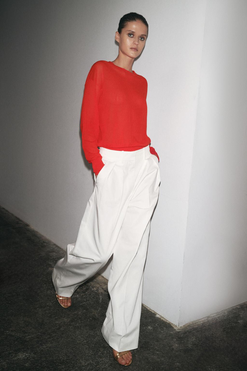 EXTRA-FINE KNIT TOP - Zara фото 14