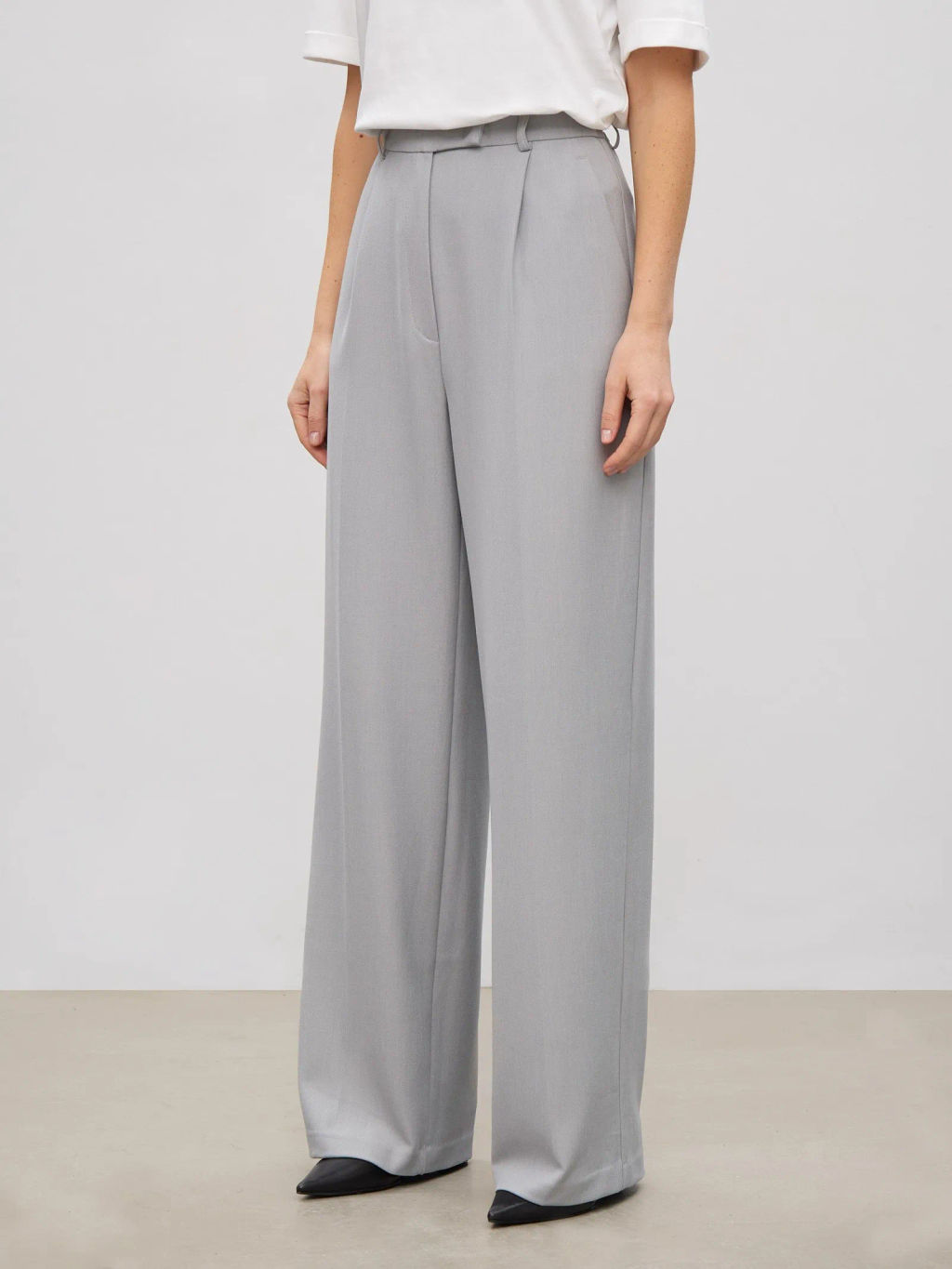 Брюки широкого кроя - Emka фото 3