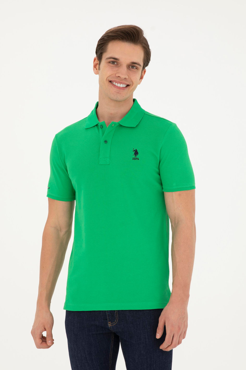 Мужская зеленая базовая скидка на сюрприз в корзине - U.s. polo assn фото 8