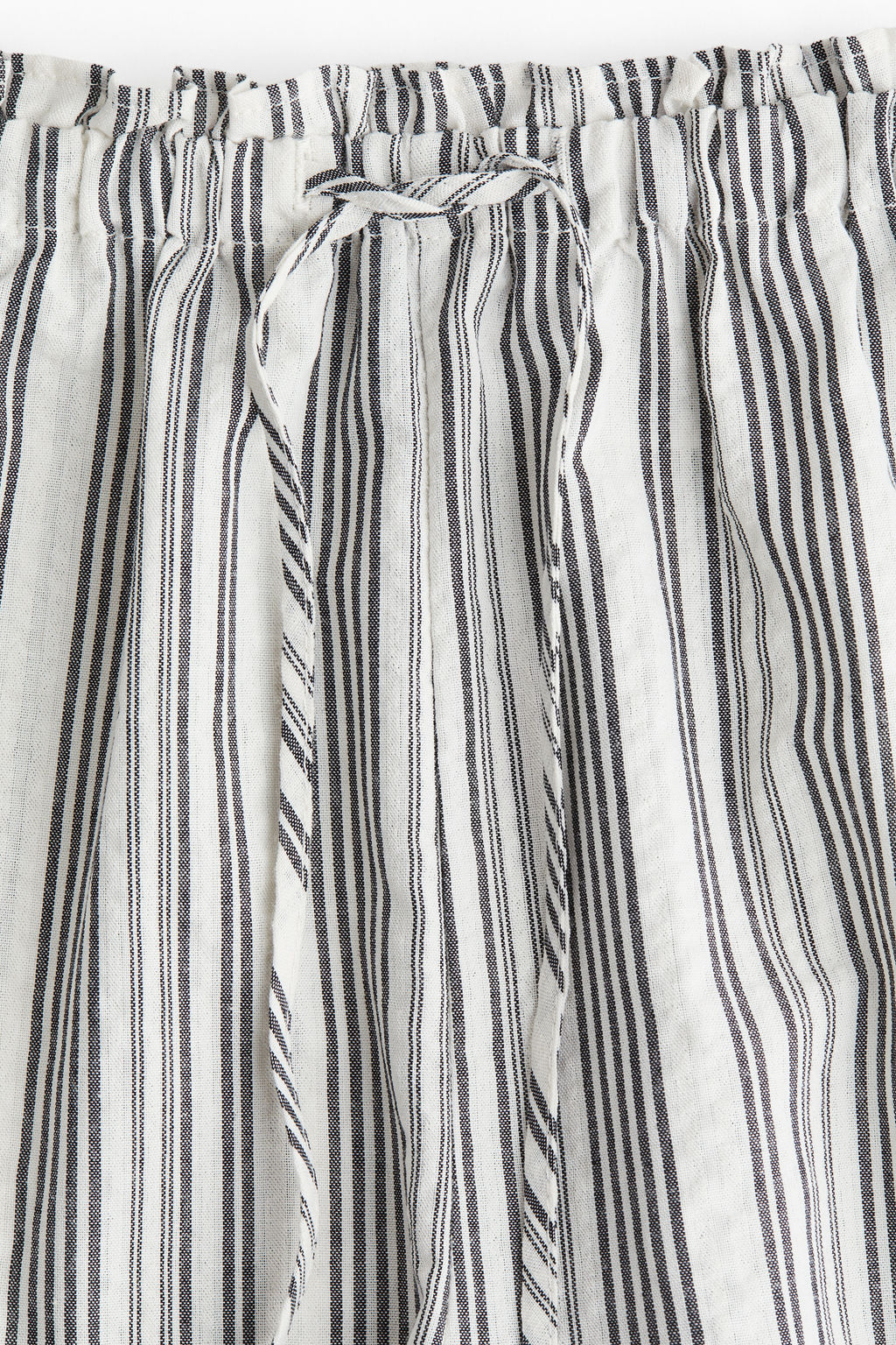 Pantal?n corto de talle alto cord?n de ajuste - H&m фото 2
