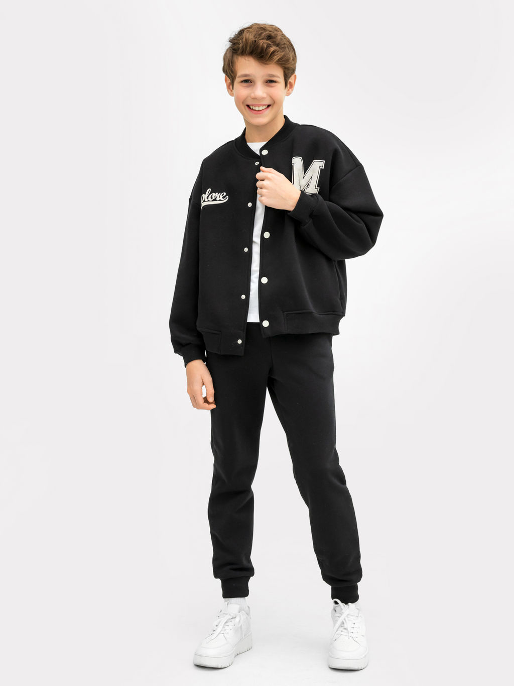 Брюки для мальчиков в черном цвете - Mark formelle фото 4