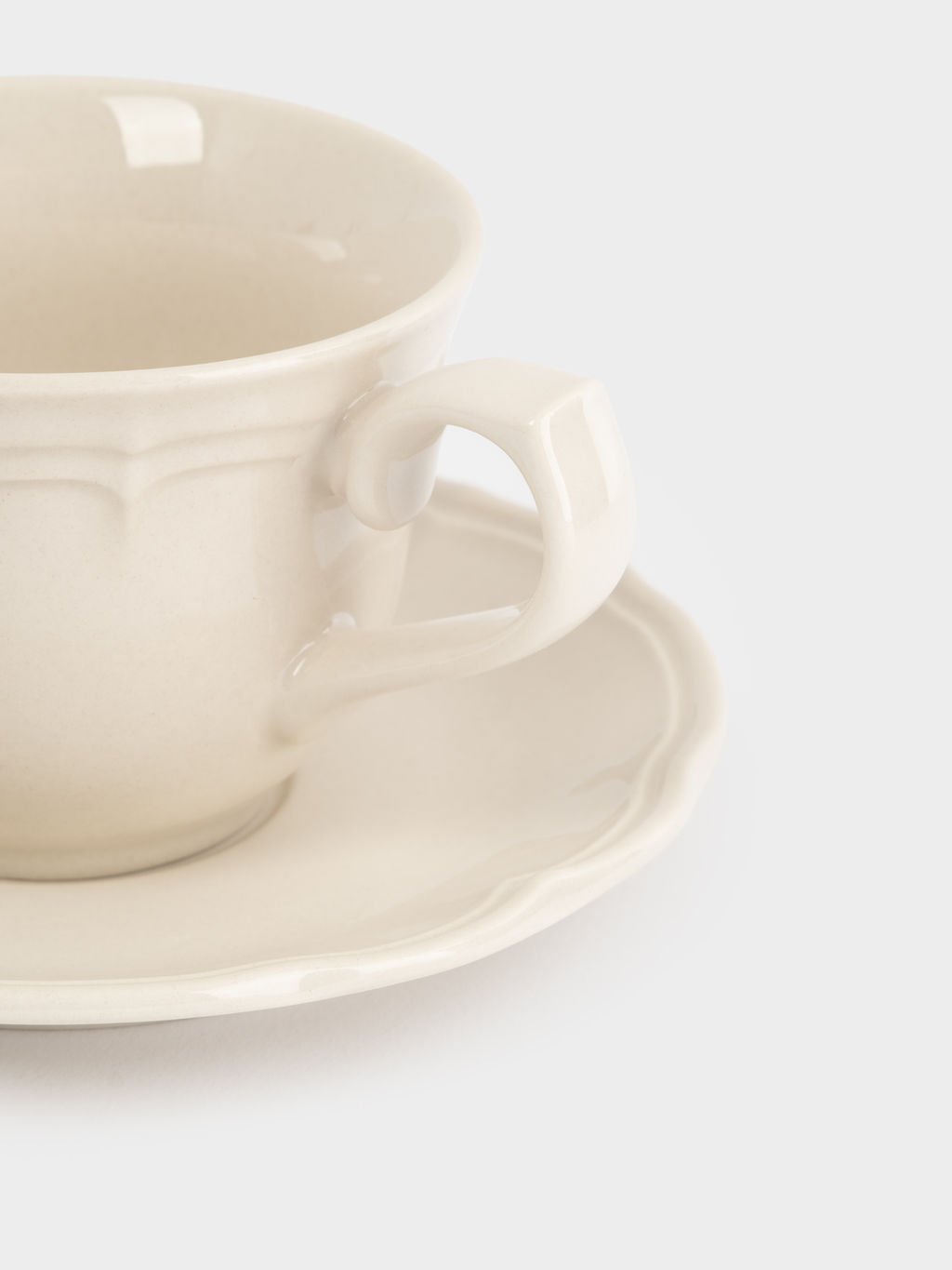 Пара чайная, 1 перс, 2 пр, 230 мл, фарфор P, молочная, Rustic - Anna lafarg фото 4