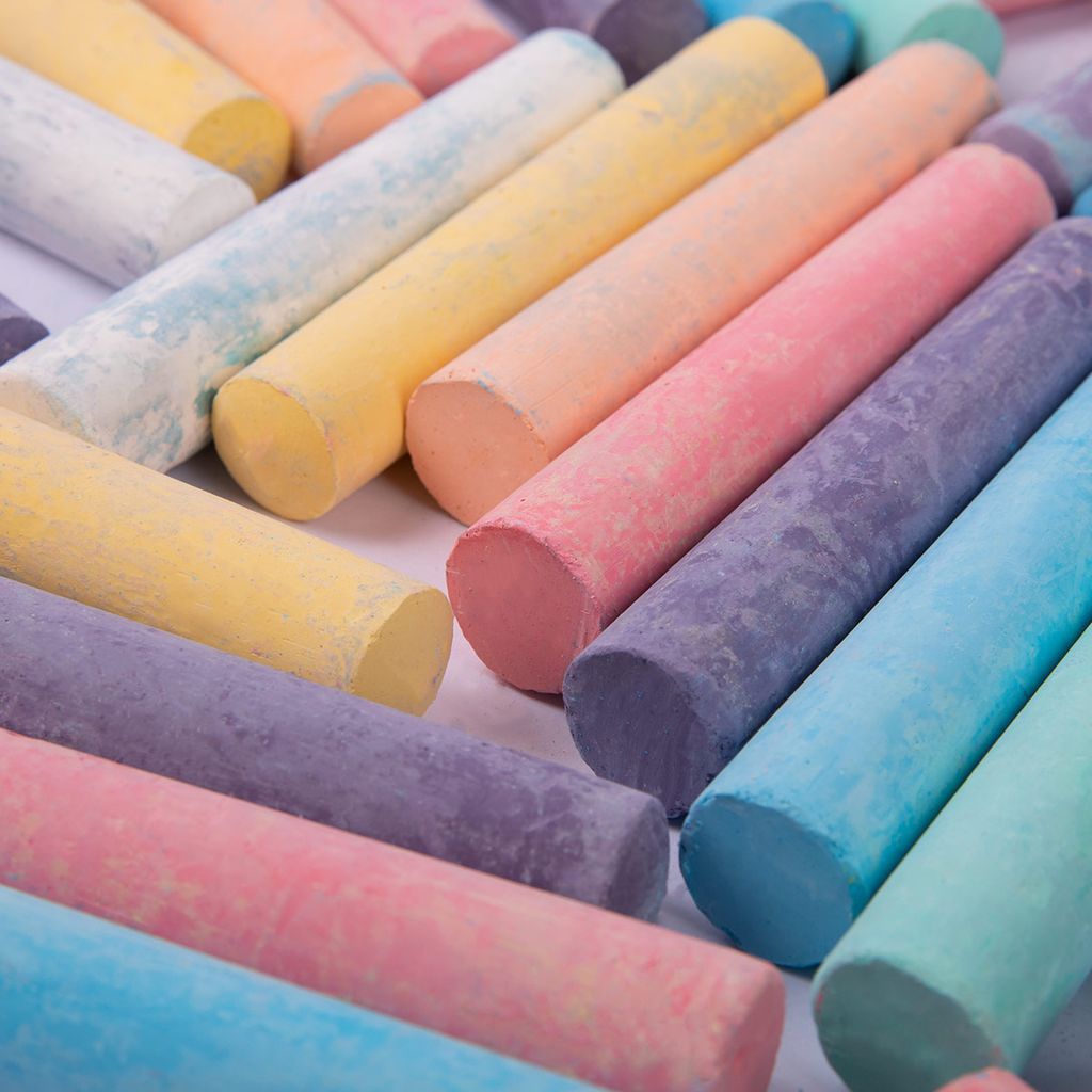 Лео Играй Мелки для рисования LPSC-61 9 цв. , 61 шт