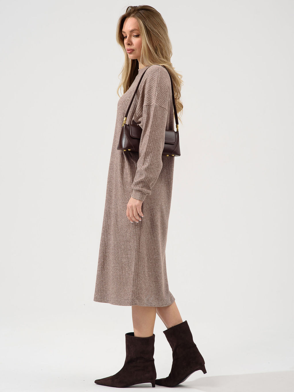 Платье лапша Ангора (стойка) - Оптима фото 6