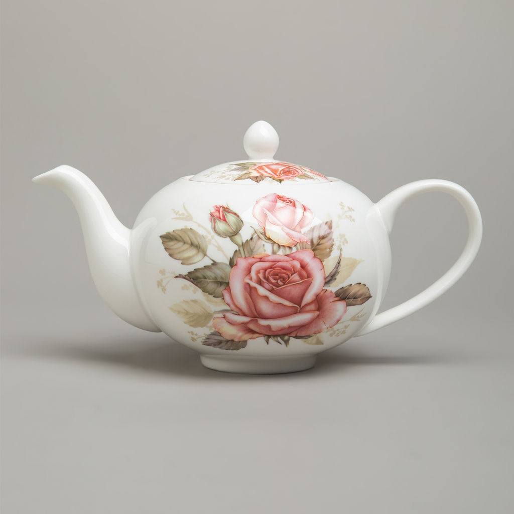 СЕРВИЗ ЧАЙНЫЙ LEFARD КОРЕЙСКАЯ РОЗА НА 6 ПЕР. 14 ПР. фото 6