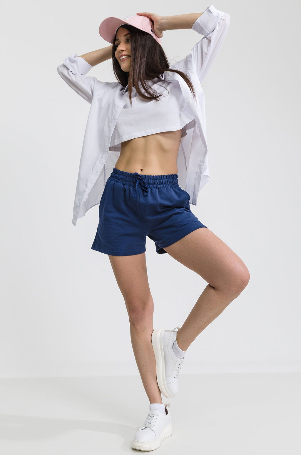 Женские шорты из футера Happyfox