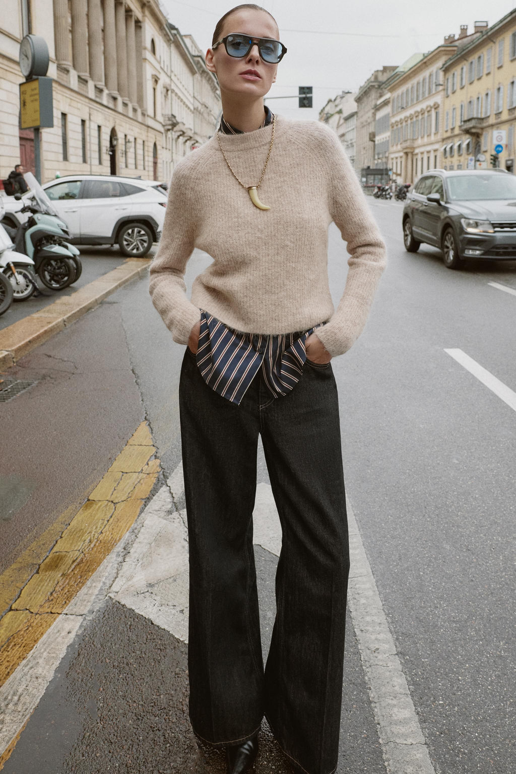 WOOL AND ALPACA JUMPER