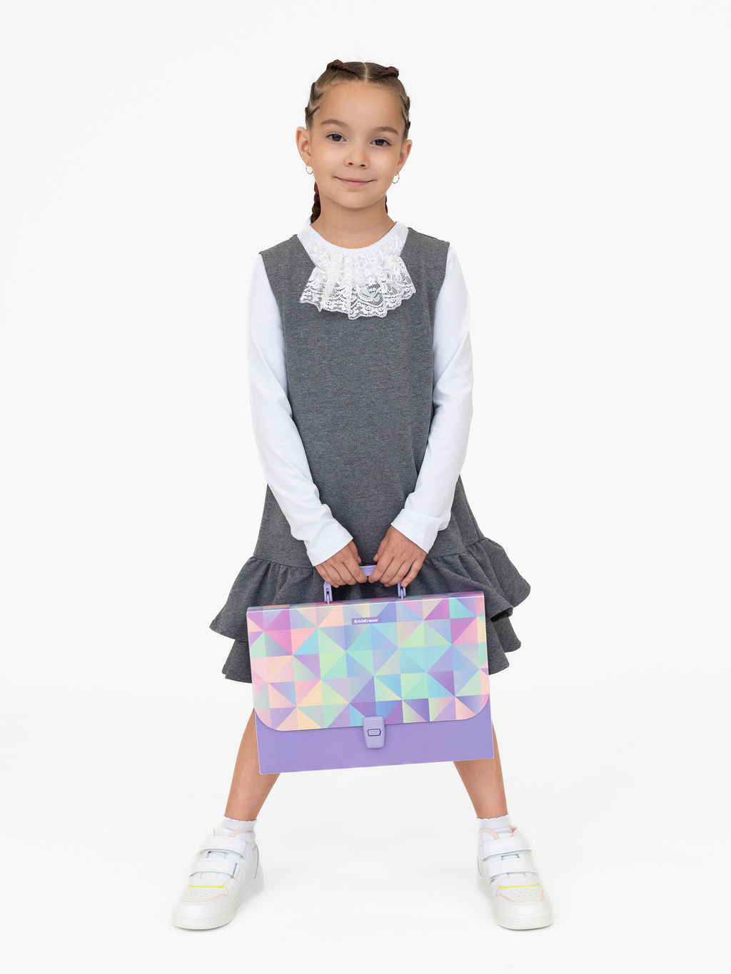 Сарафан детский антрацит