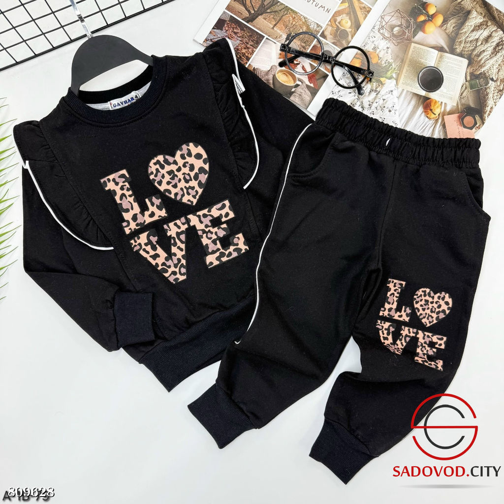 Костюм из двунитки для девочки - Bruno фото 21