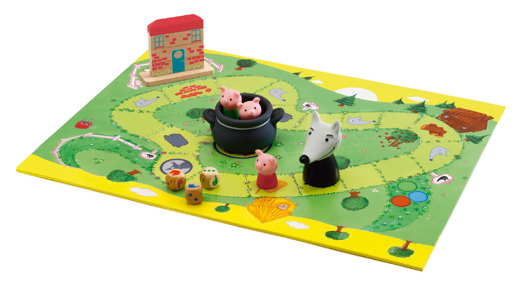 Настольная игра Djeco Три поросёнка  фото 3