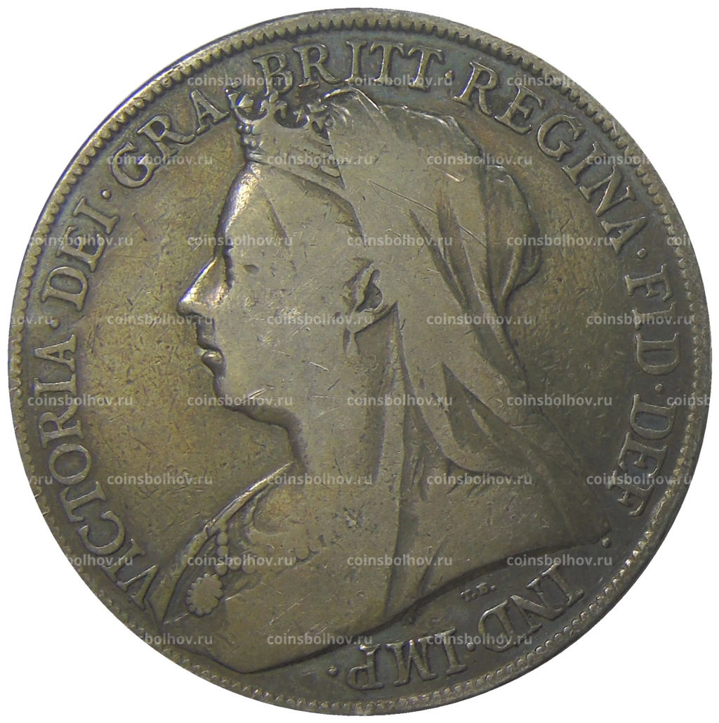1 крона 1900 года Великобритания