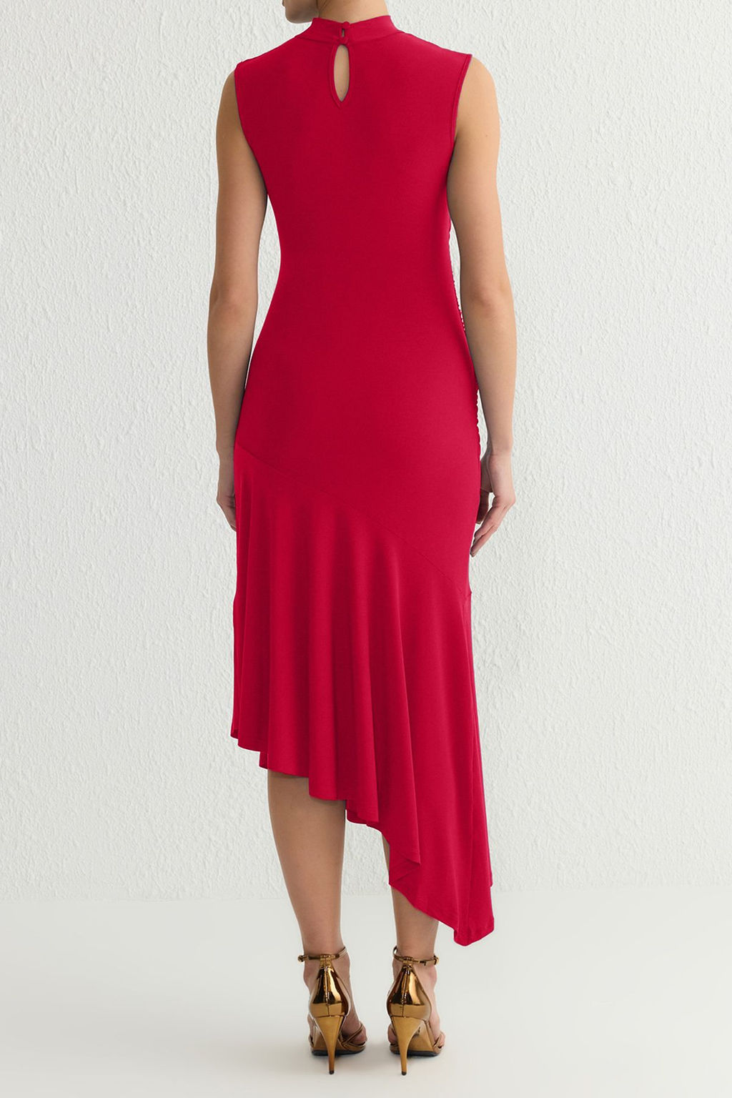 K?rm?z? Etek Ucu F?rf?r Detayl? Orme S?k Abiye Gece Mezuniyet Elbisesi TPRSS25EL00005