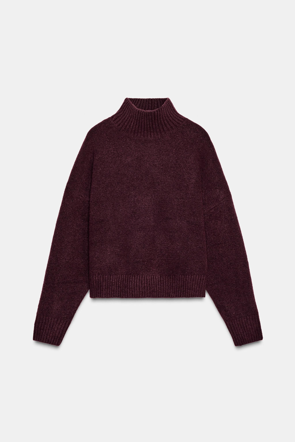 SOFT KNIT HIGH NECK JUMPER - Zara фото 4