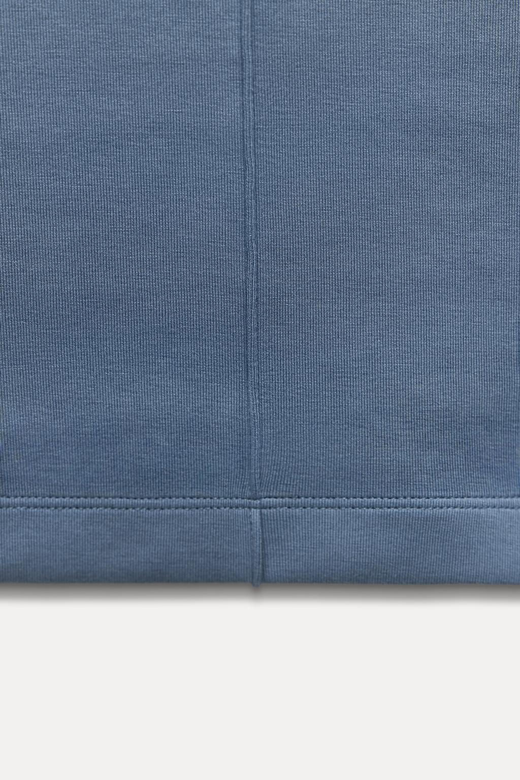 STITCHED INTERLOCK BELL BOTTOM TROUSERS - Zara фото 35