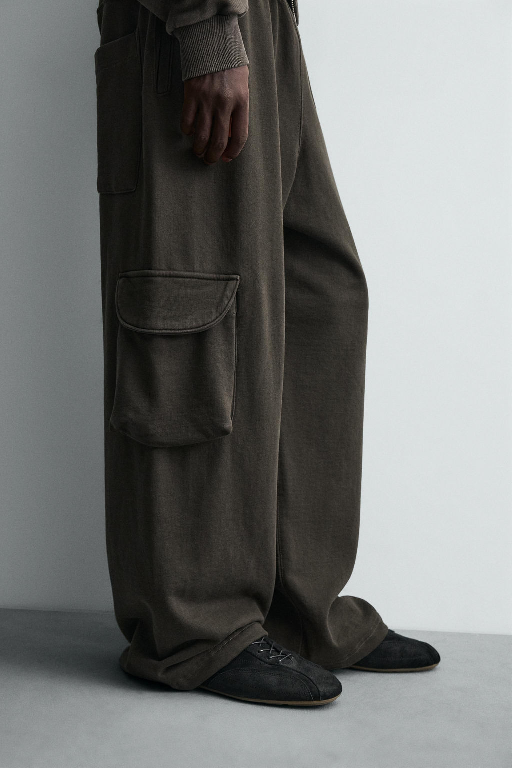 WASHED CARGO TROUSERS - Zara фото 5