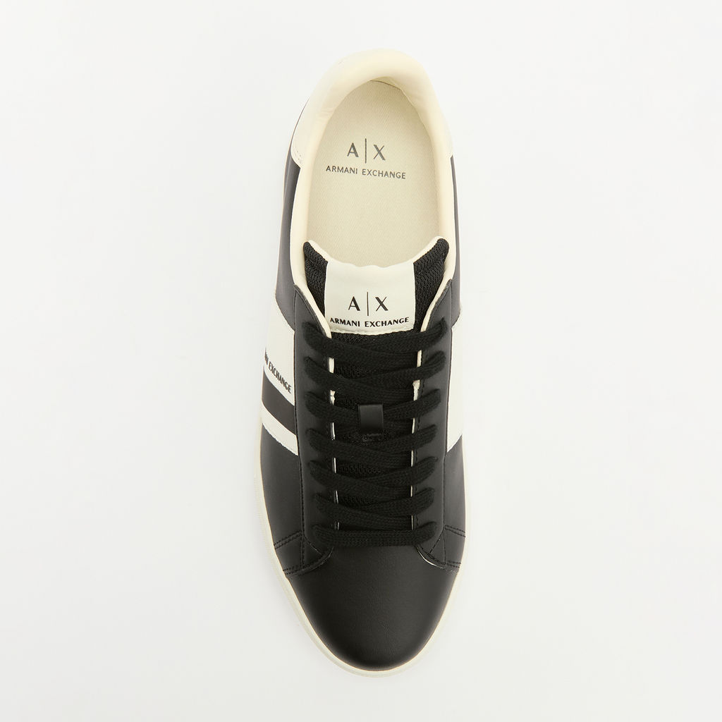 Мужские кеды ARMANI EXCHANGE PARIS Артикул 3733041, черный