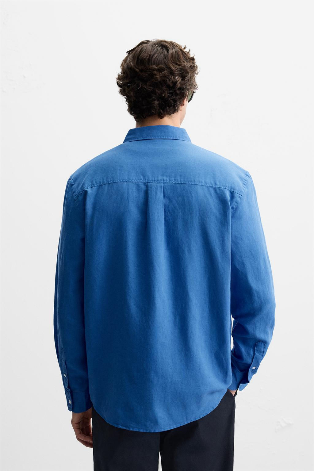 LINEN/COTTON SHIRT - Zara фото 20