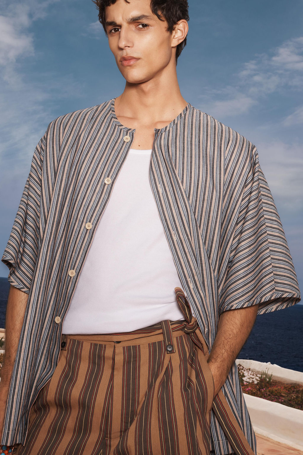 STRIPED TUNIC LIMITED EDITION - Zara фото 2