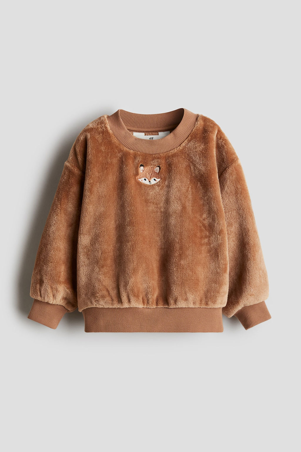 Sudadera en tejido polar