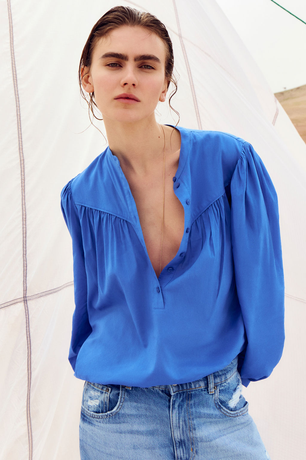 Blusa oversize - H&m фото 4