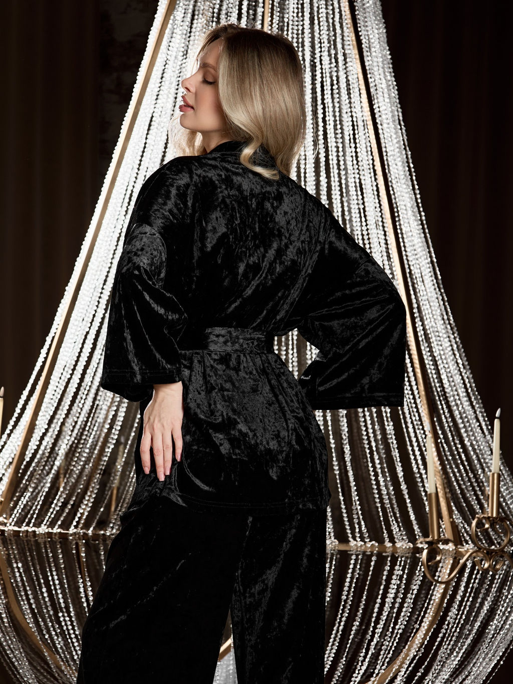 Костюм Мерцание-2 VIOTEX из велюр стрейч с мраморным эффектом - Виотекс фото 79