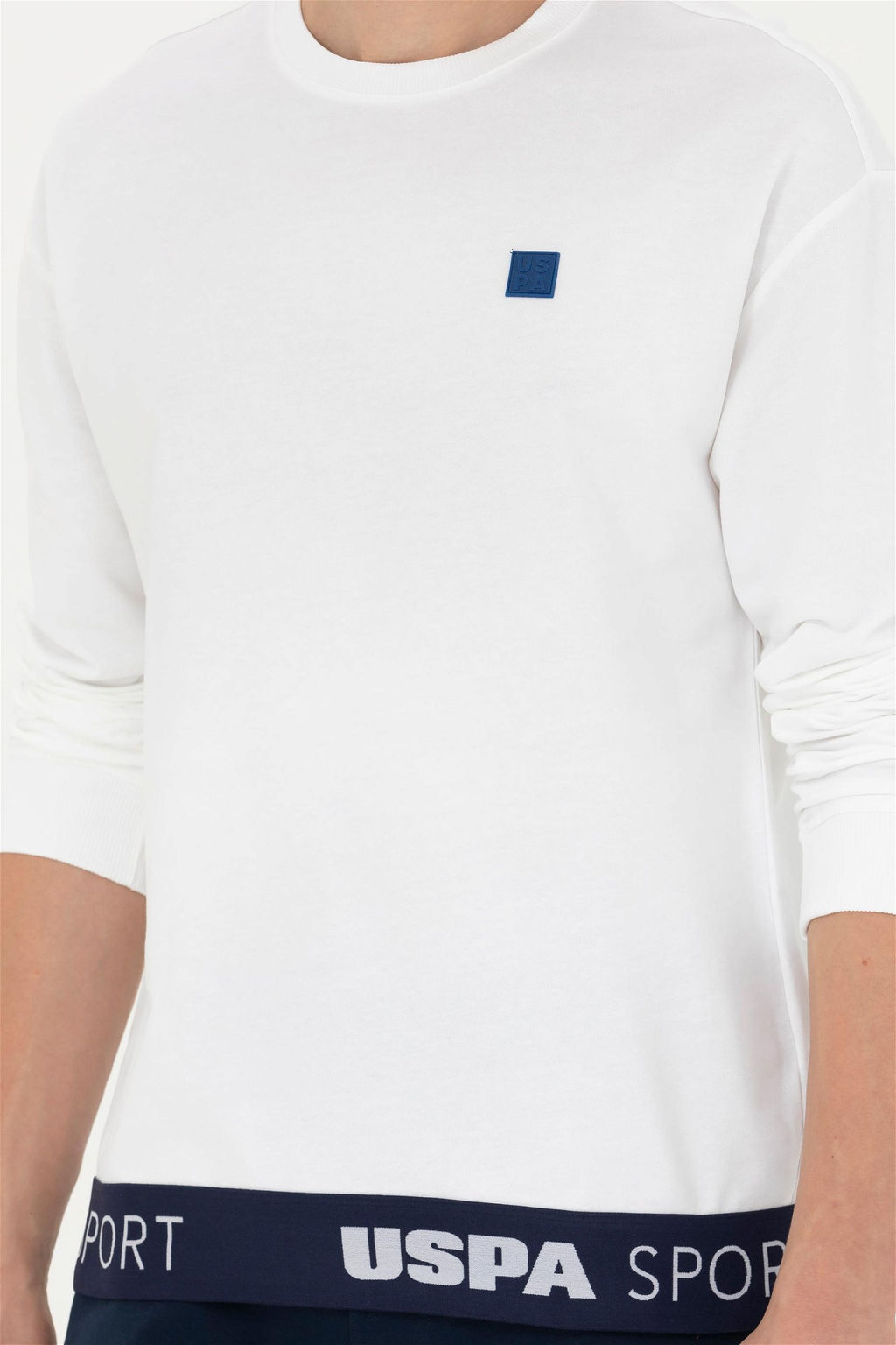 Мужской белый свитшот Неожиданная скидка в корзине - U.s. polo assn фото 6