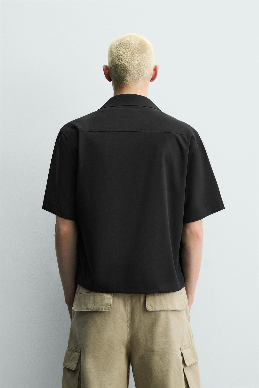 CAMISA T?CNICA RELAXED FIT / Negro - Zara фото 3