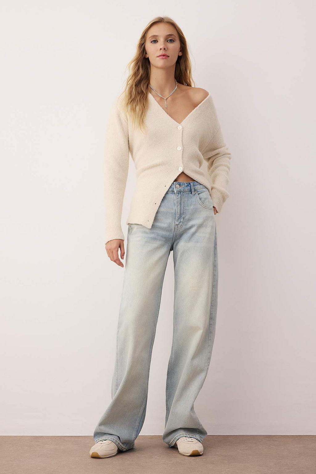 Mavi Vintage Y?kama Yuksek Bel Genis Paca Wide Leg Jeans TWOAW26JE00072